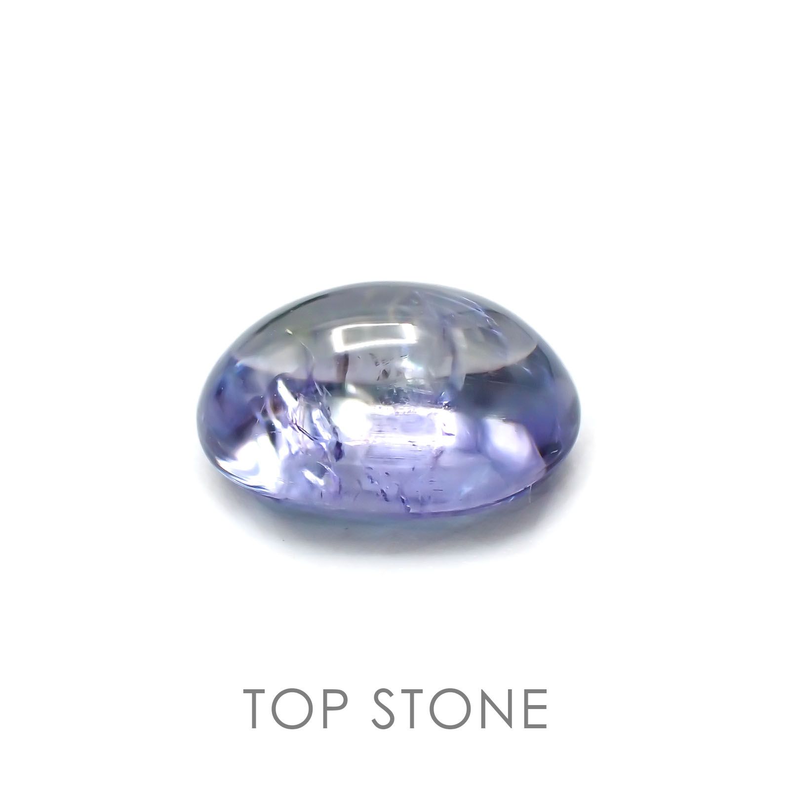 バイカラータンザナイト(ゾイサイト) 非加熱 タンザニア産 ルース 2.35ct[21018532]9×6.9mm前後