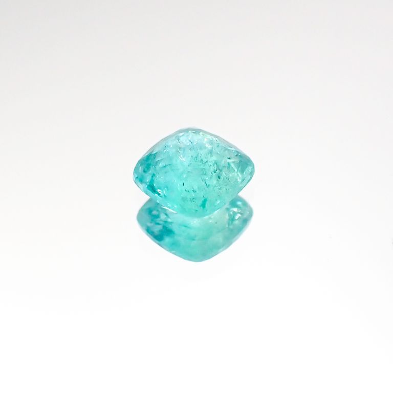 パライバトルマリン(宝石名トルマリン/別名パライバ・トルマリン) ブラジル産 0.289ct ソ付(宝貴協)[20106450]4.0×4.0mm前後
