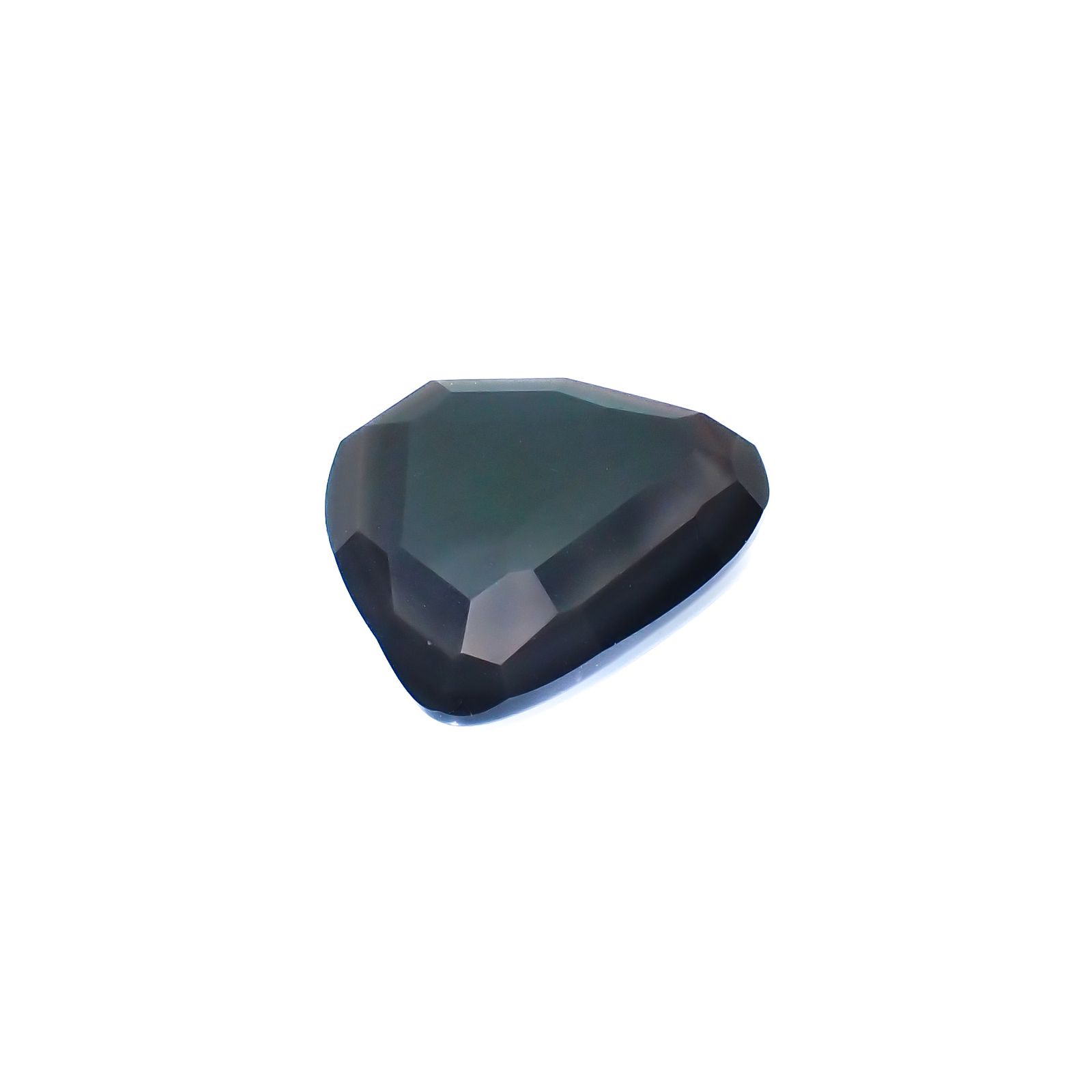 ◇フリーフォーム◇レインボーオブシディアン メキシコ産 23.19ct[230722597]25.5x24.5mm前後