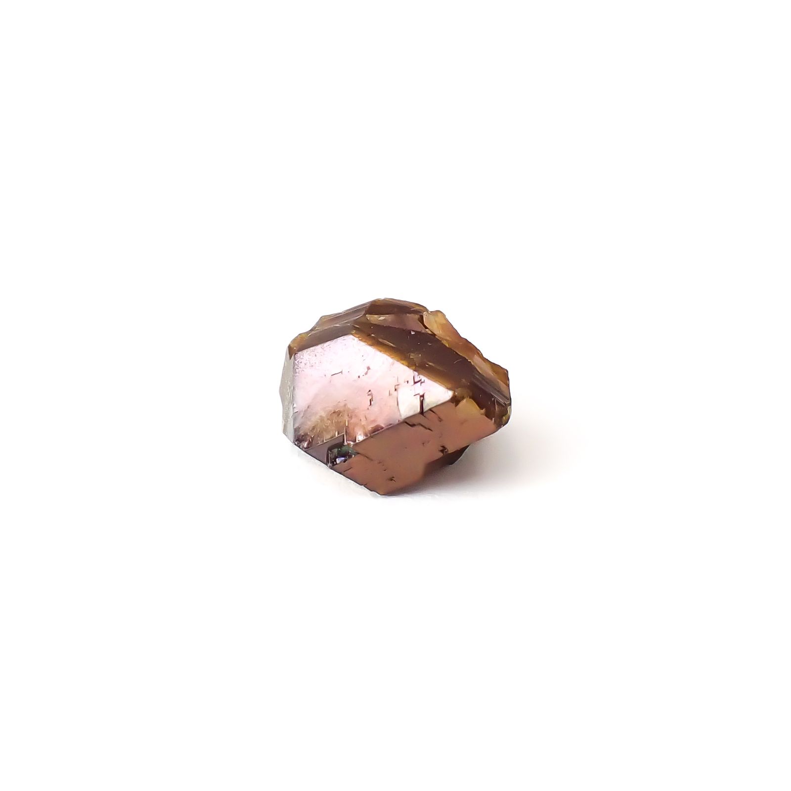 レインボーガーネット原石3個セット 日本・奈良県産 15.70ct(3pcs合計) / 7.1-10.4x7.0-9.7mm前後 [260432081]
