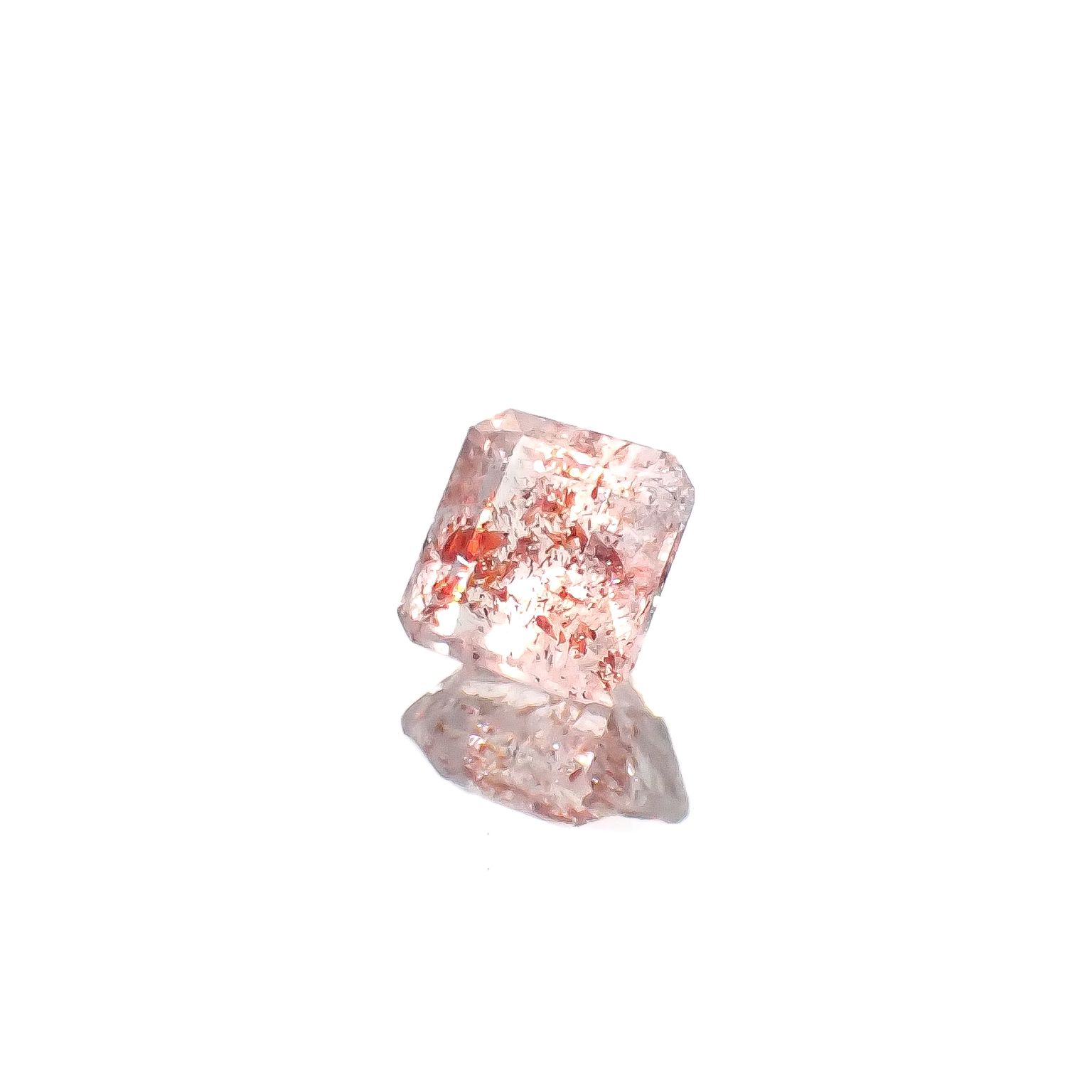 ファイヤークォーツ ナイジェリア産 1.23ct[240326712]6.3x6.3mm前後