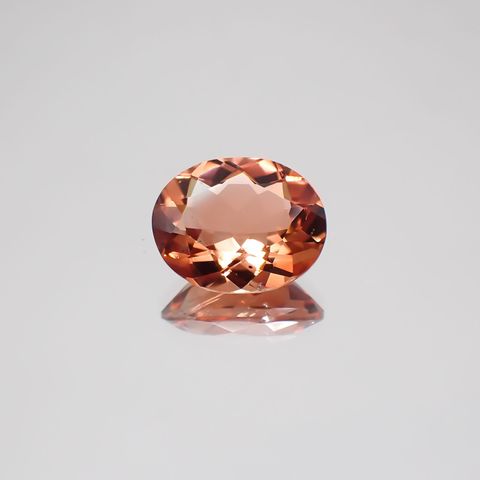 オレゴンサンストーン(宝石名ラブラドライト・サンストーン)アメリカ・オレゴン州産 2.409ct ソ付(彩珠)[230622266]10.5x8.3mm前後