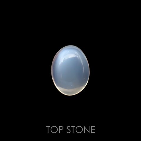 ムーンストーン(宝石名ムーンストーン)インド/スリランカ産 1.36ct 識別済[211113662]8x6.2mm前後