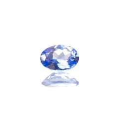 ベニトアイト(宝石名ベニトアイト)アメリカ・カリフォルニア州産 識別済 0.096ct / 3.4x2.3mm前後 [260523205]