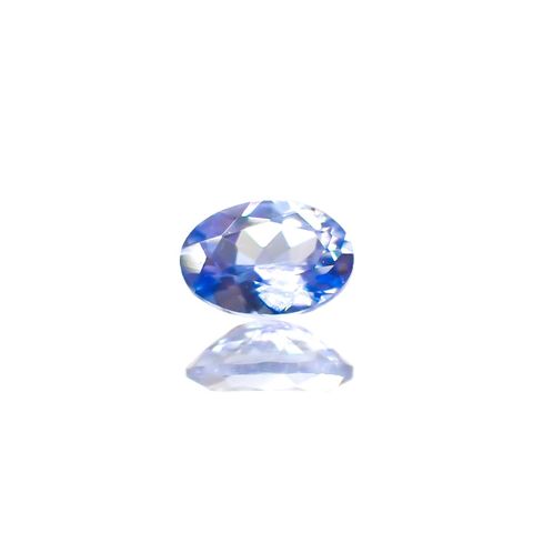 ベニトアイト(宝石名ベニトアイト)アメリカ・カリフォルニア州産 識別済 0.096ct / 3.4x2.3mm前後 [260523205]