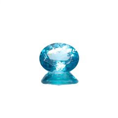 アパタイト(宝石名アパタイト)ブラジル産 2.59ct 識別済[230120109]9.9x7.9mm前後