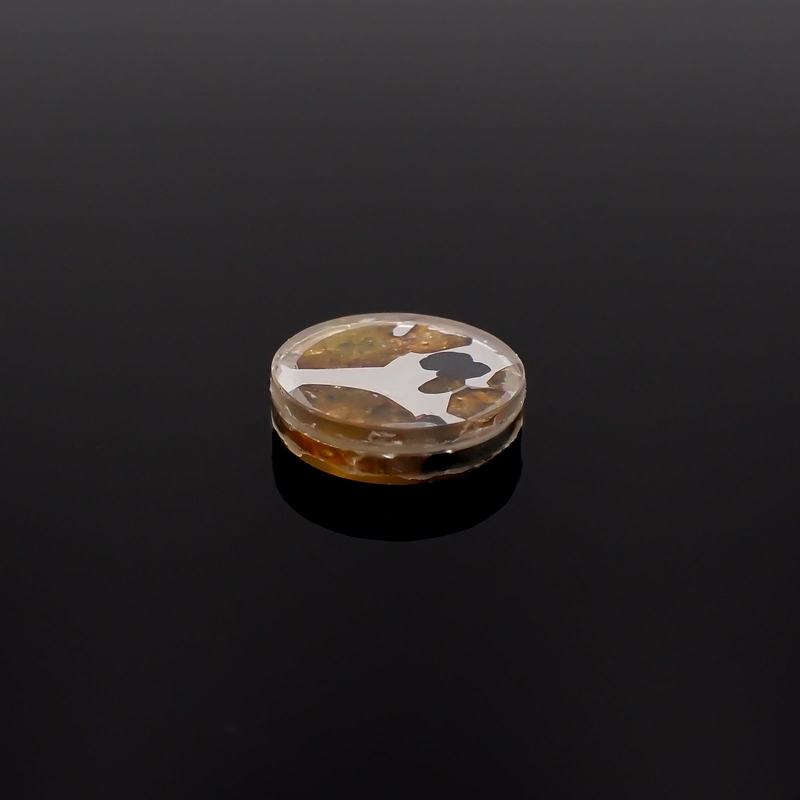 パラサイト隕石Sericho トリプレット 発見地：ケニア 4.96ct[231023675]12x12mm前後