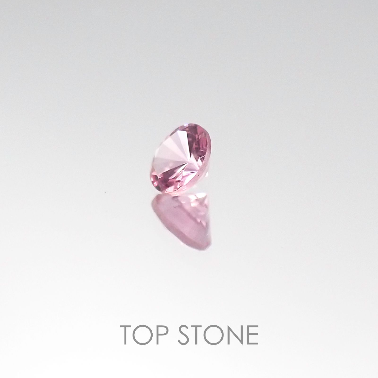 ピンクスピネル(宝石名ピンク・スピネル) タンザニア産 0.17ct 識別済[20106033]3.3×3.3mm前後