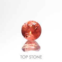 オレゴンサンストーン(宝石名ラブラドライト) アメリカ・オレゴン州産 0.57ct 識別済[20117084]5.1×5.1mm前後