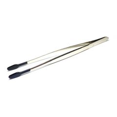 ノンスリップ ラバーコーティングピンセット（大型ルース/カボション対応)  15.3cm
