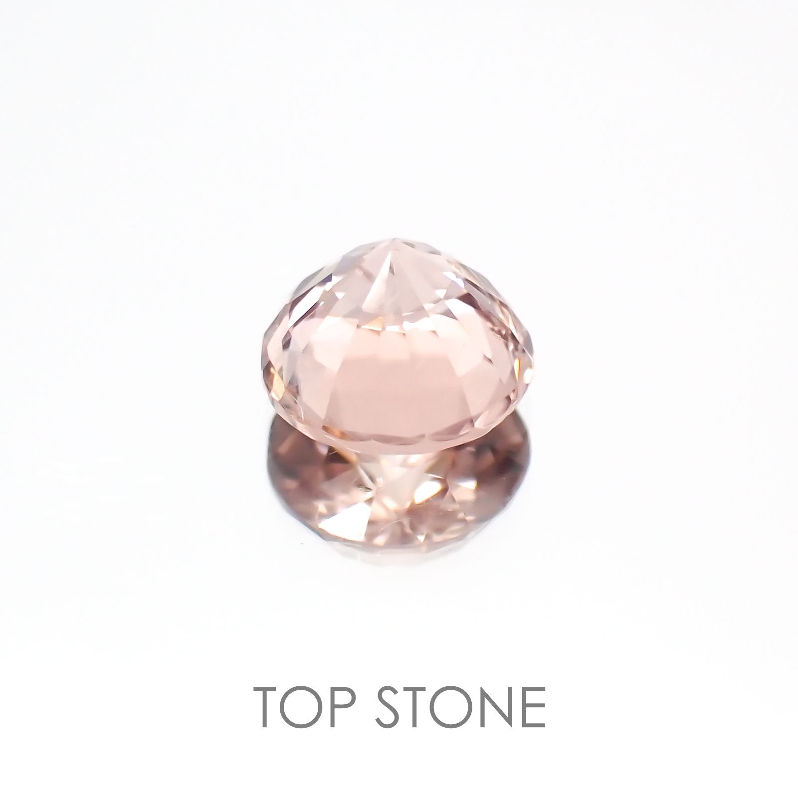 ピンクジルコン スリランカ,カンボジア産 ルース 1.34ct[20128058]6.1×6.1mm前後