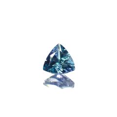 ブルーコーネルピン(宝石名ブルー・コーネルピン)タンザニア産 0.19ct 識別済[240527688]3.7x3.7mm前後