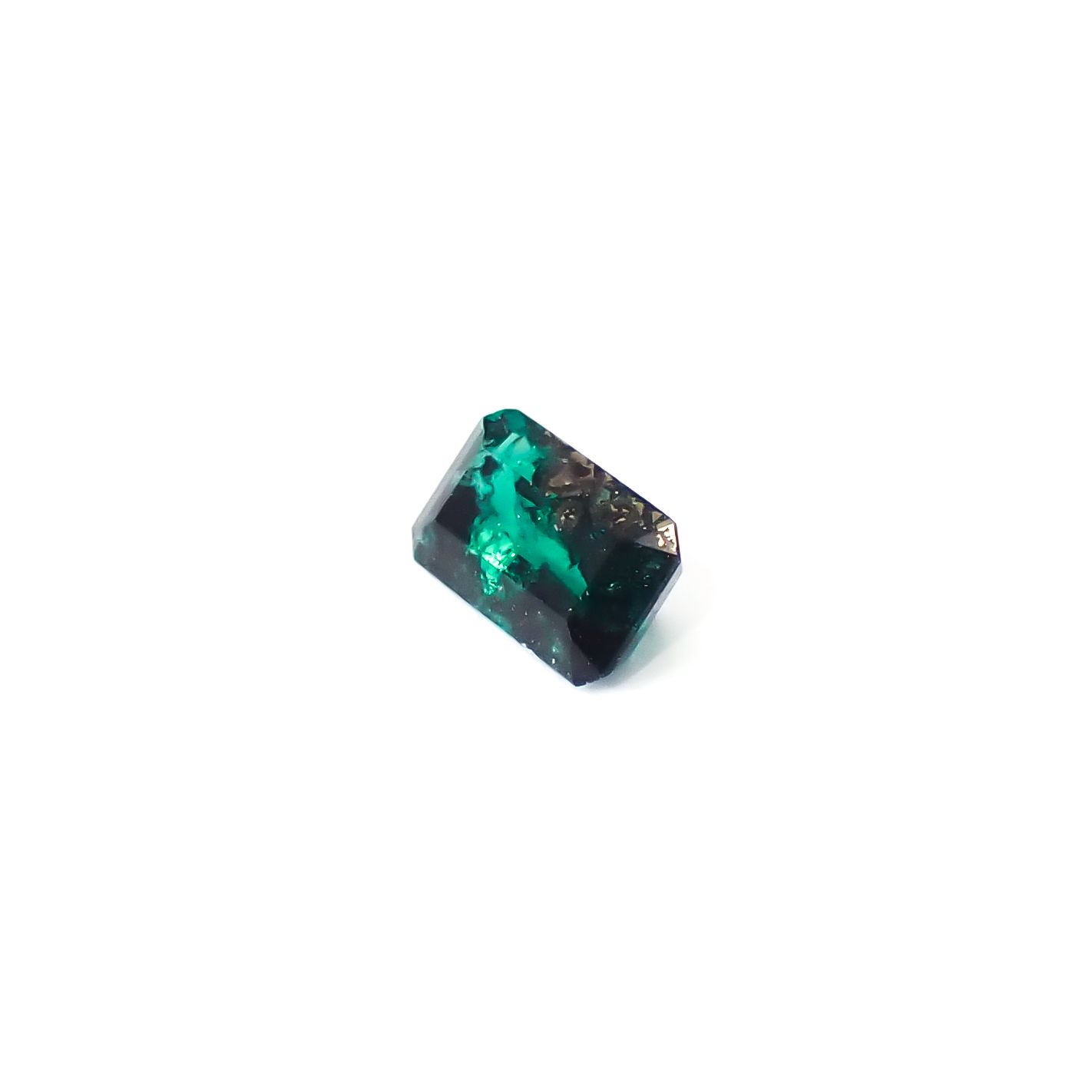 パイライトインエメラルド コロンビア産 0.25ct / 5x3mm前後 [260532127]