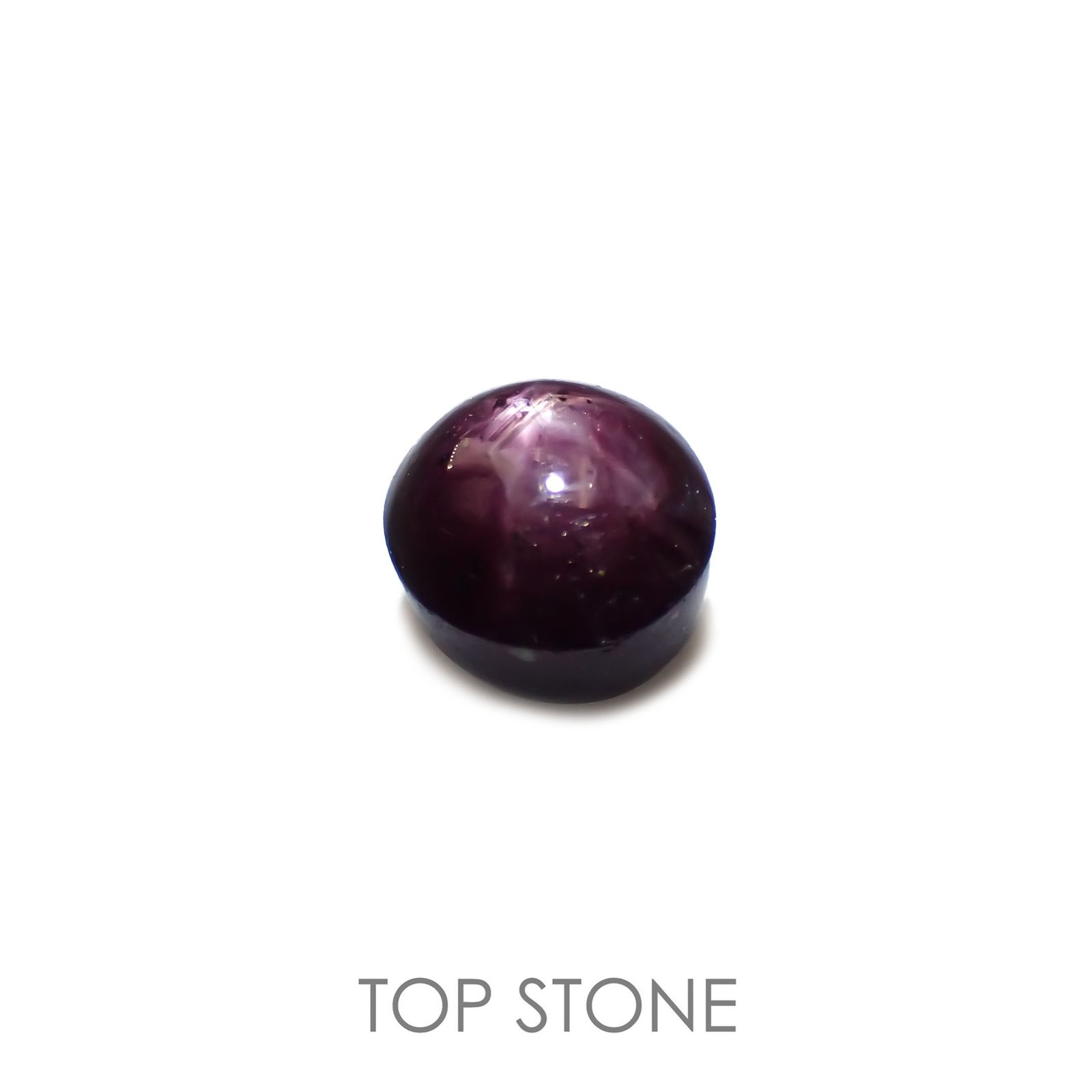 スタールビー インド産 3.69ct[221018452]7.6x7.2mm前後