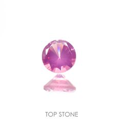 ホットピンクスピネル(宝石名ピンク・スピネル)タンザニア産 0.19ct 識別済[220113912]3.6x3.6mm前後