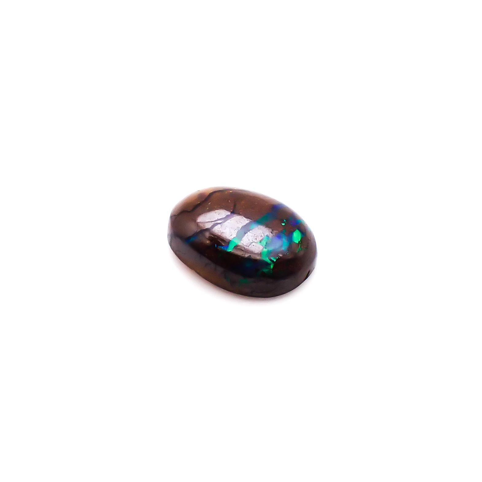 ボルダーオパール オーストラリア産 1.46ct / 8.8x6.4mm前後 [260933075]