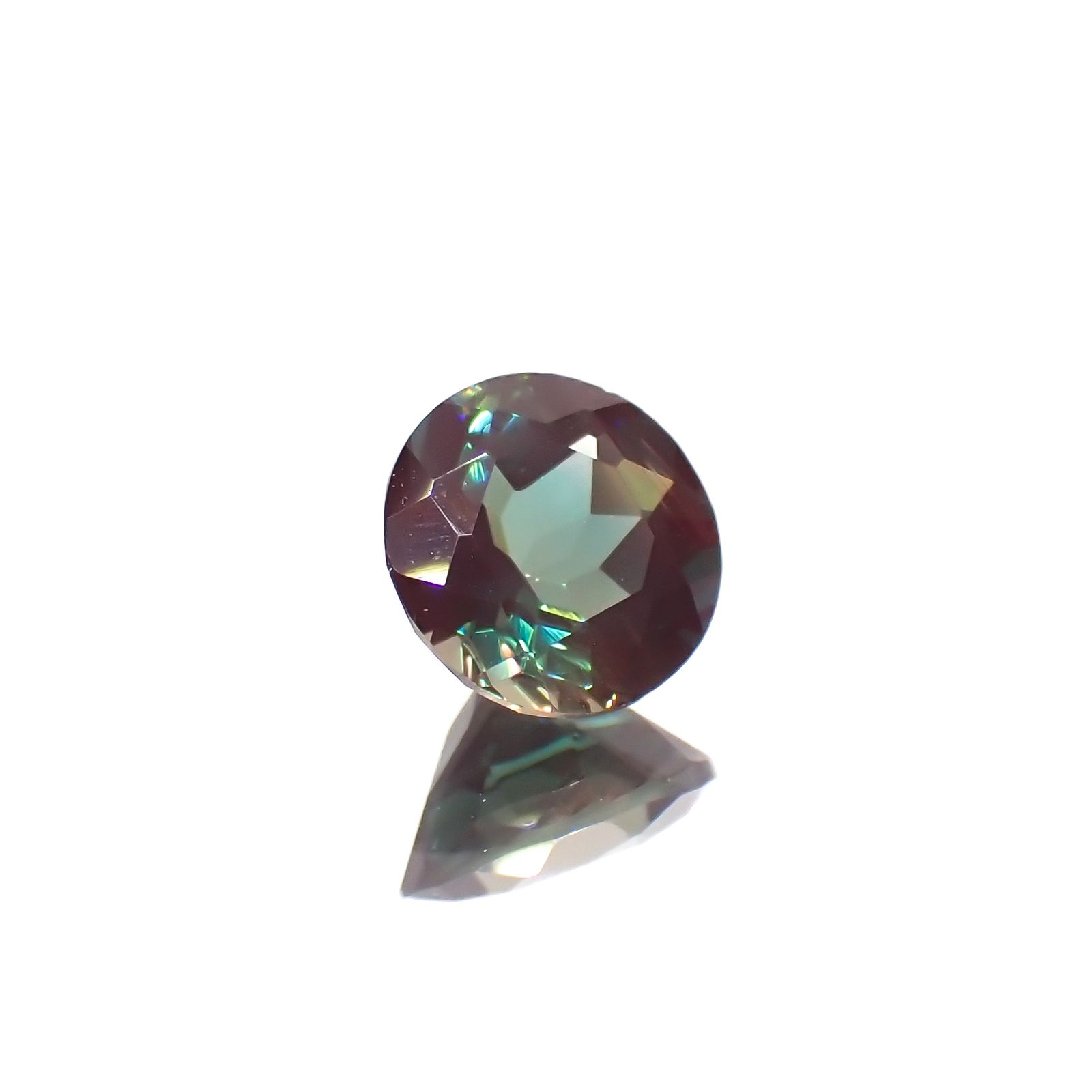 カラーチェンジアンデシン モンゴル産 0.72ct [230421476]5.9x5.9mm前後