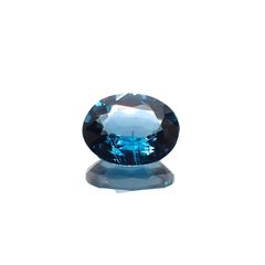 オーシャンブルーカイヤナイト(宝石名カイヤナイト) ネパール産 2.10ct 識別済[210410523]8.8×6.9mm前後