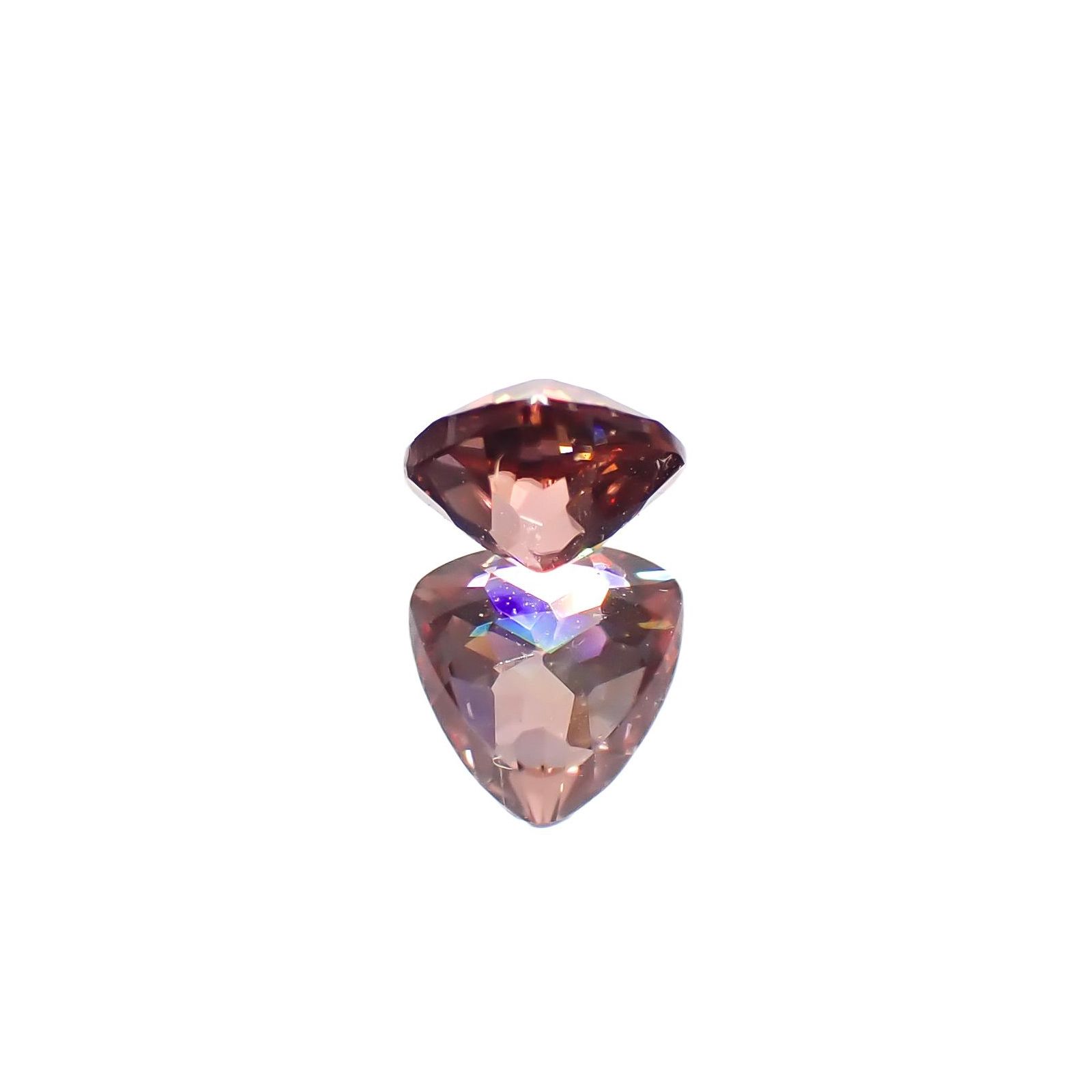 ピンクジルコン スリランカ/カンボジア産 0.56ct [240627914]4.6x4.4mm前後