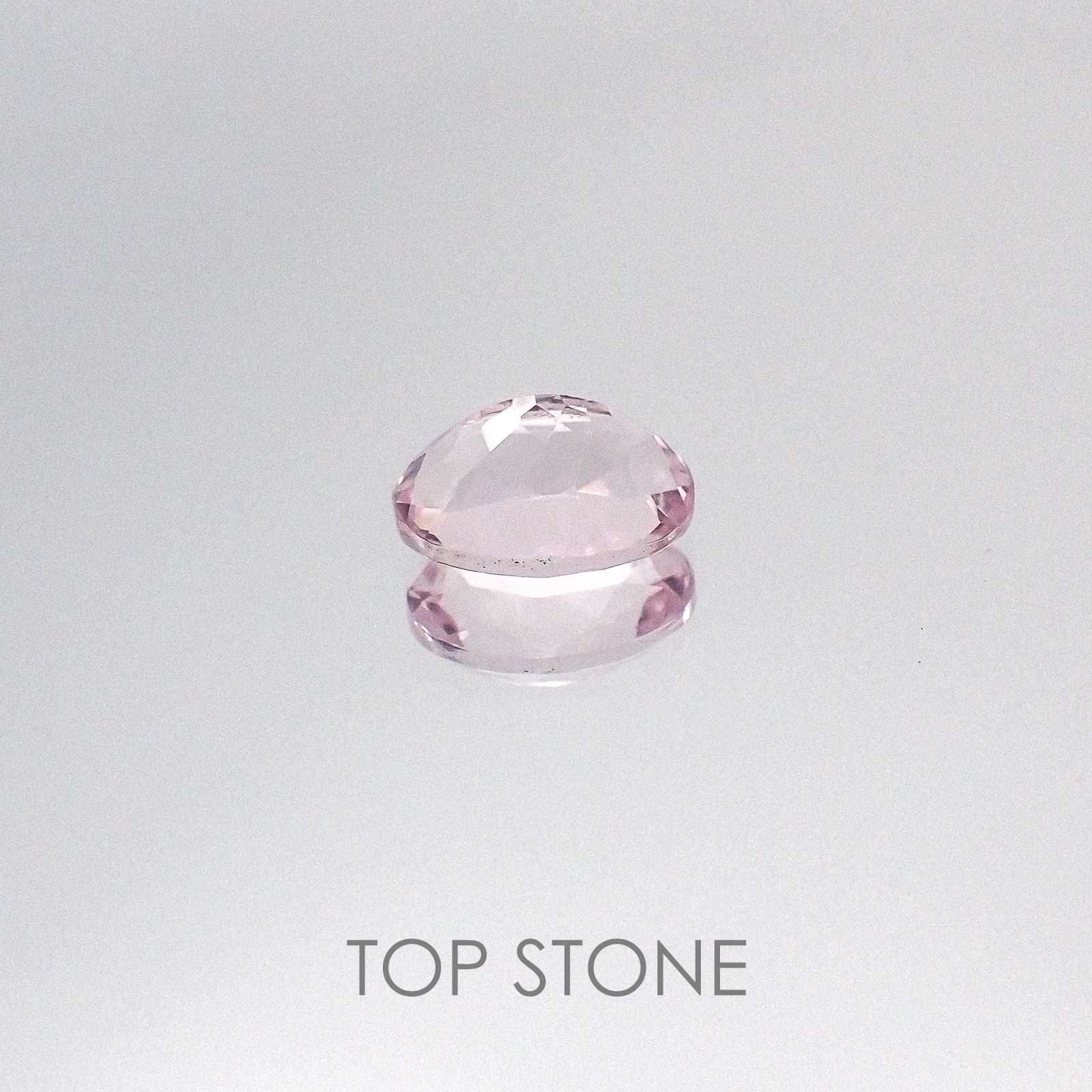 モルガナイト ブラジル産 ルース 1.26ct[20084368]8.1×6.1mm前後