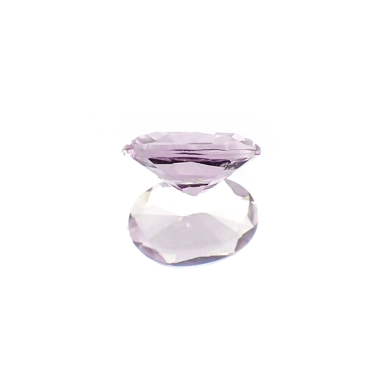 マリアライト(宝石名パープル・スキャポライト)タンザニア産 0.54ct 識別済[230722924]6.9x4.7mm前後