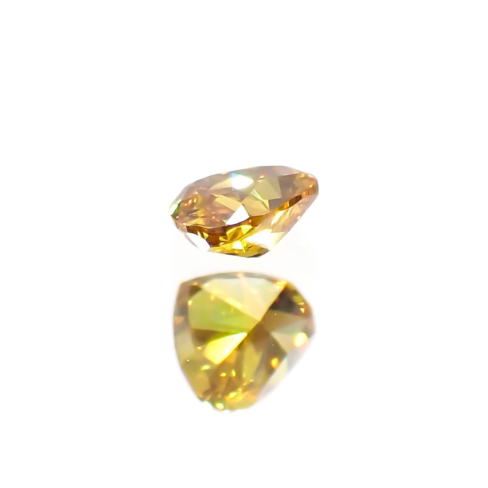 天然オレンジダイヤモンド NATURAL DIAMOND ORANGE オレンジダイヤモンド SI-1 | FANCY DEEP YELLOW ORANGE(宝石名
