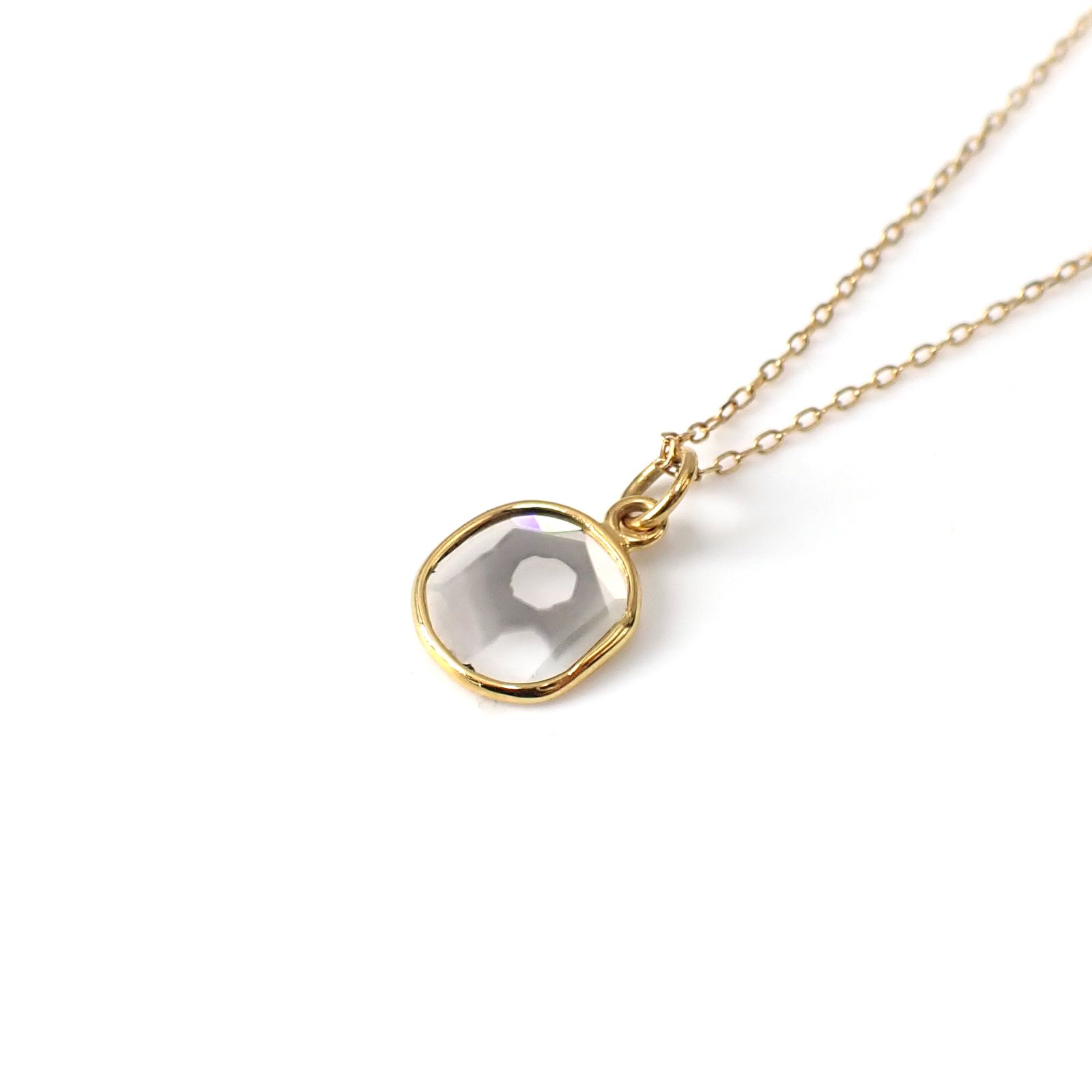 ◇K18仕様◇トラピッチェスライスダイヤモンド ペンダントトップ/チャーム(※チェーン別売り) 1.07ct / 8.2x7.7mm前後 [250430226]