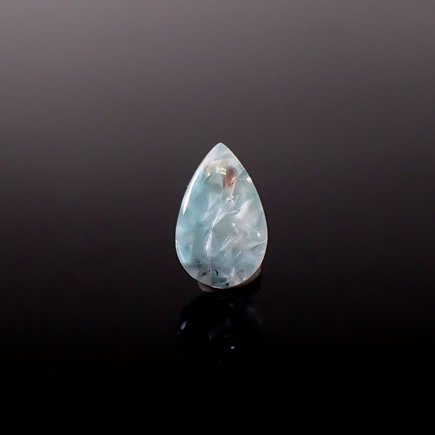 パライバクォーツ ブラジル産 3.09ct / 11.7x7.4mm前後 [260331863]