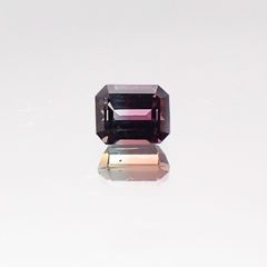 バイカラーサファイア(宝石名バイカラー・サファイア)タンザニア産 0.34ct 識別済[230622379]3.8x3mm前後