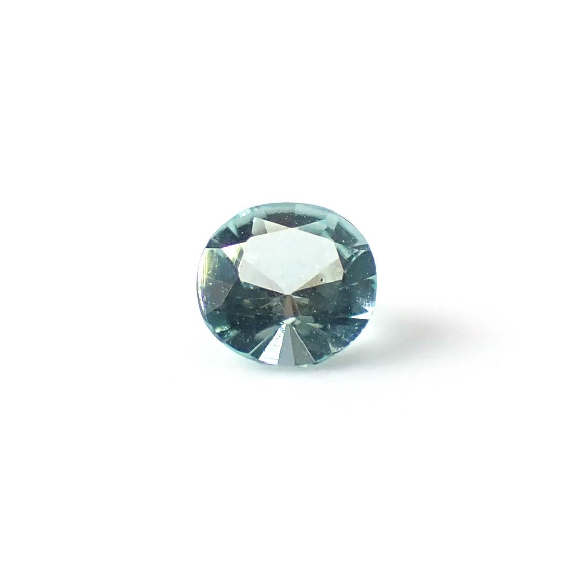 ミントトルマリン アフガニスタン産 0.23ct / 4x3.9mm前後 [251031209]