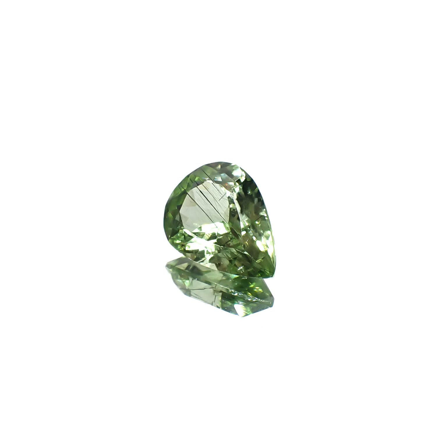 ルドウィジャイトインペリドット パキスタン産 2.92ct[240728524]11.5x8.1mm前後