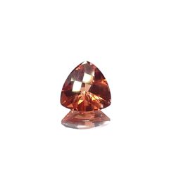 ◇チェッカーカット◇アンデシン(宝石名アンデシン/ラブラドライト)チベット産 0.62ct 識別済[240225967]6x6mm前後