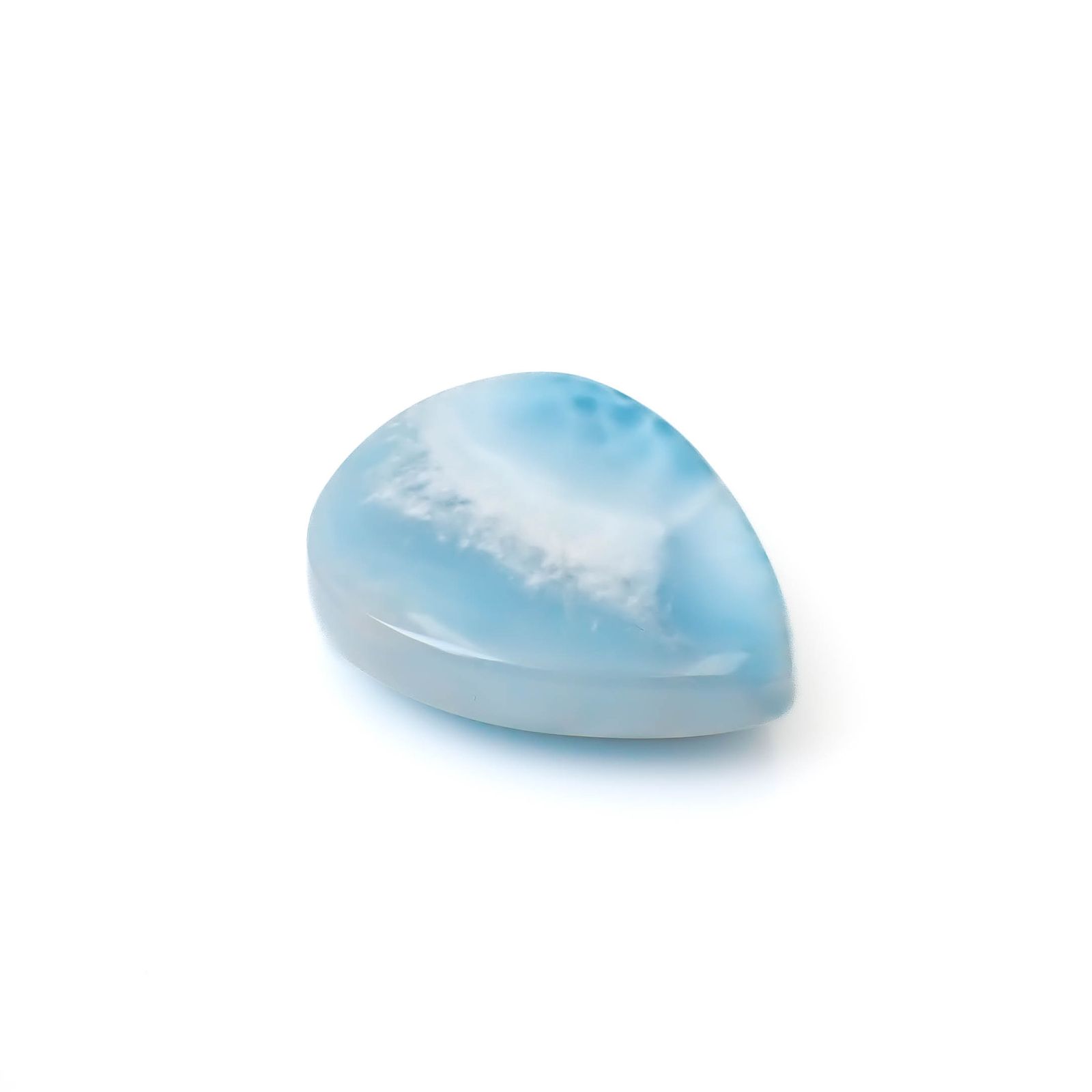 ラリマー ドミニカ共和国産 124.16ct [250630539]40x32.3mm前後