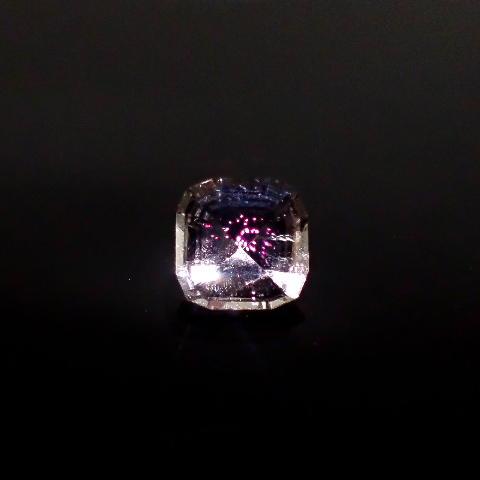 ◇カスタムカット◇ティンカーベルクォーツ ブラジル産 1.13ct[240628180]7x7mm前後