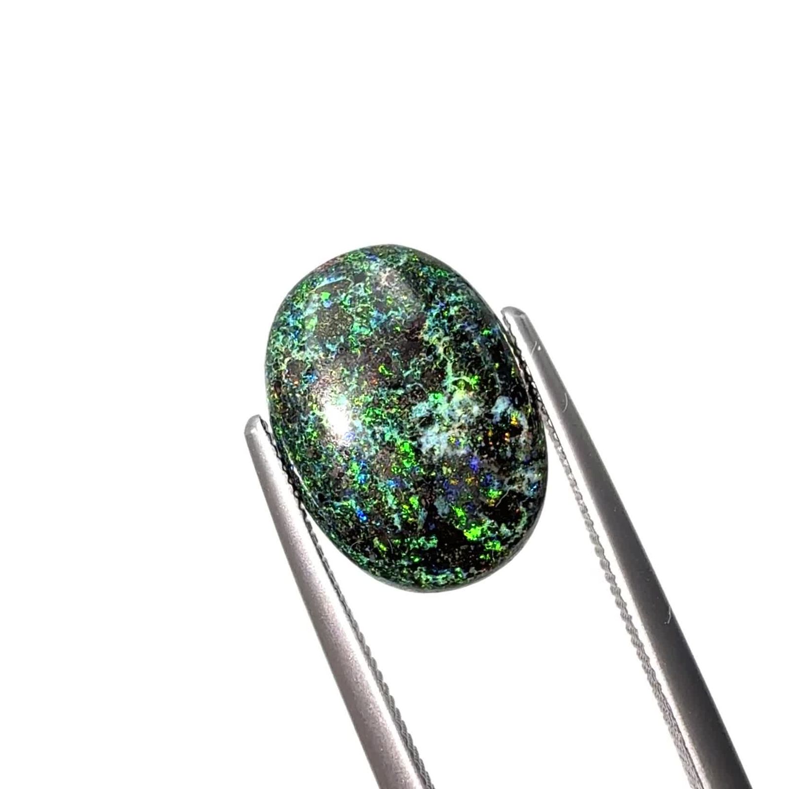 ブラックマトリックスオパール(宝石名オパール/加熱処理