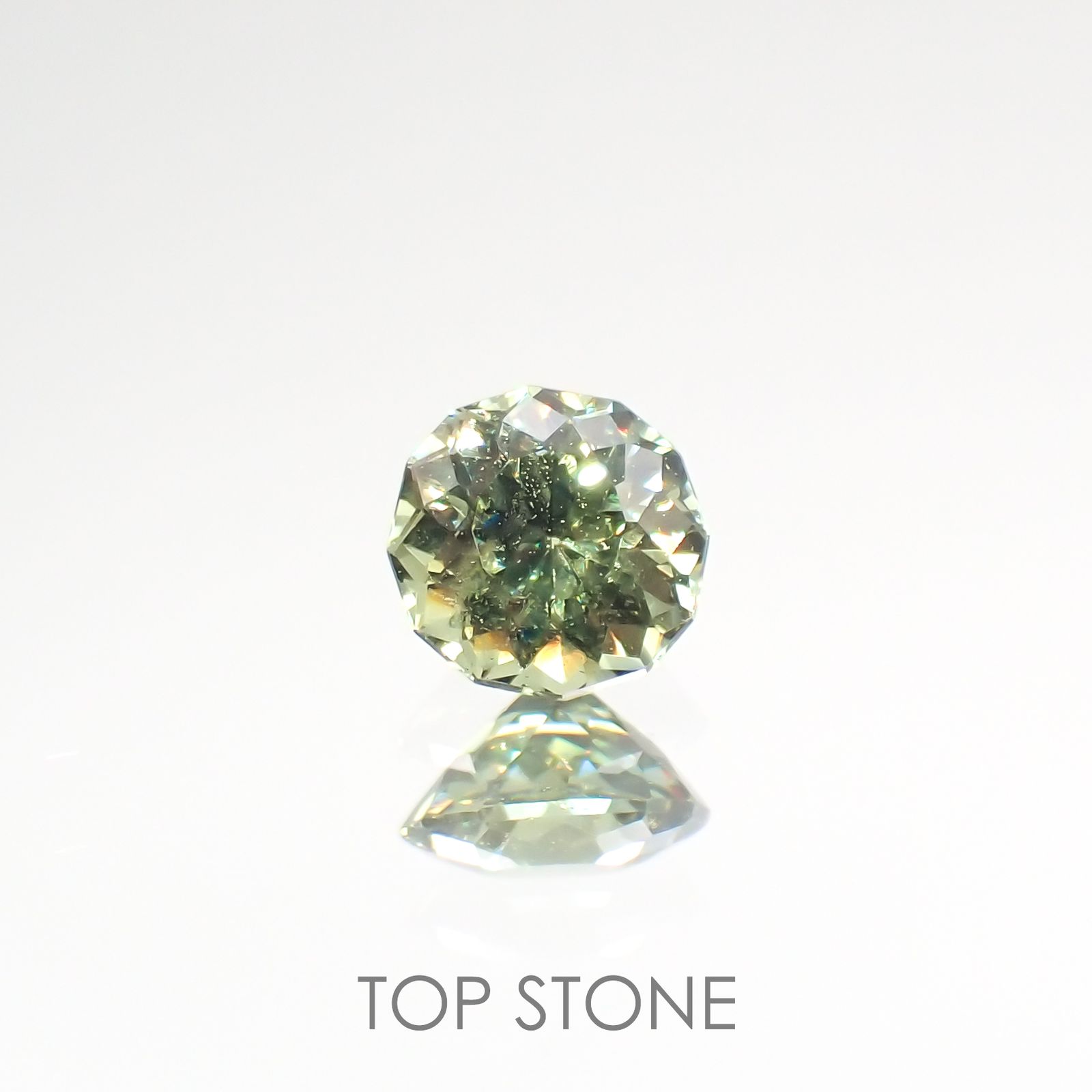 デマントイドガーネット ナミビア産 ルース 0.41ct[210812783]4.2×4.2mm前後