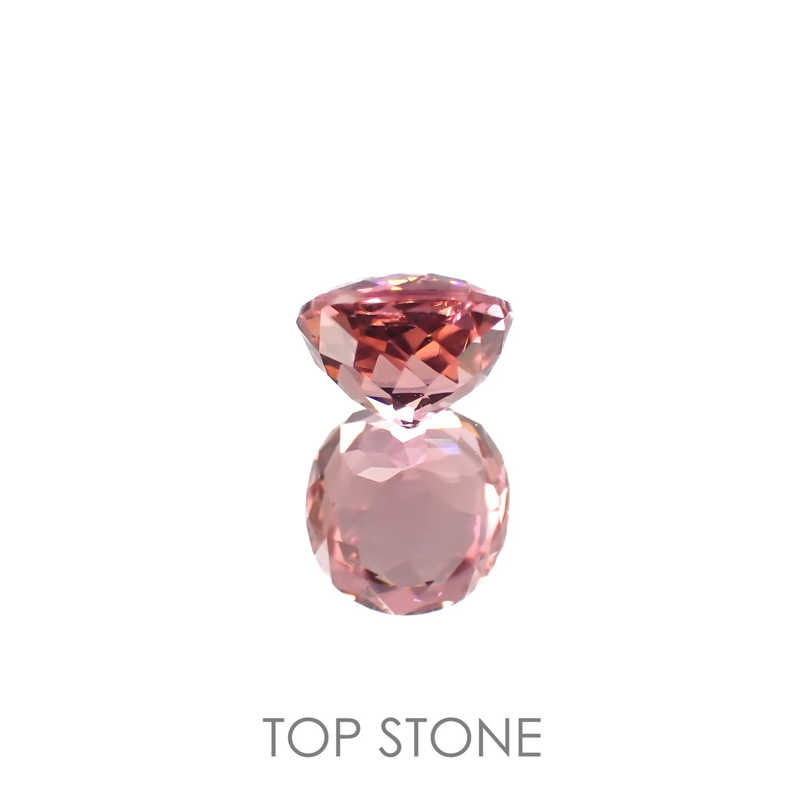 ローズピンクトルマリン(宝石名ピンク・トルマリン)ブラジル/アフリカ産 1.04ct 識別済[221018334]6.6x6mm前後