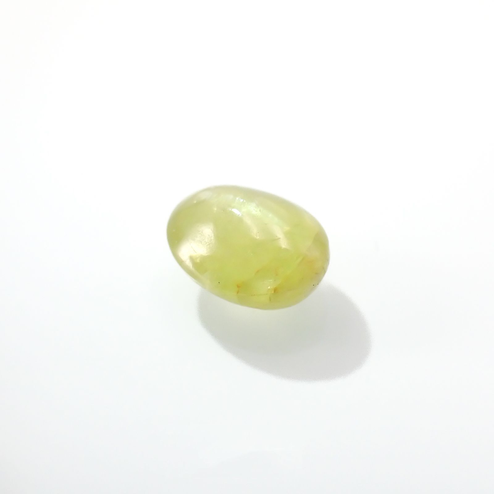 クリソベリルキャッツアイ スリランカ産 0.46ct[221018248]4.9x3.8mm前後