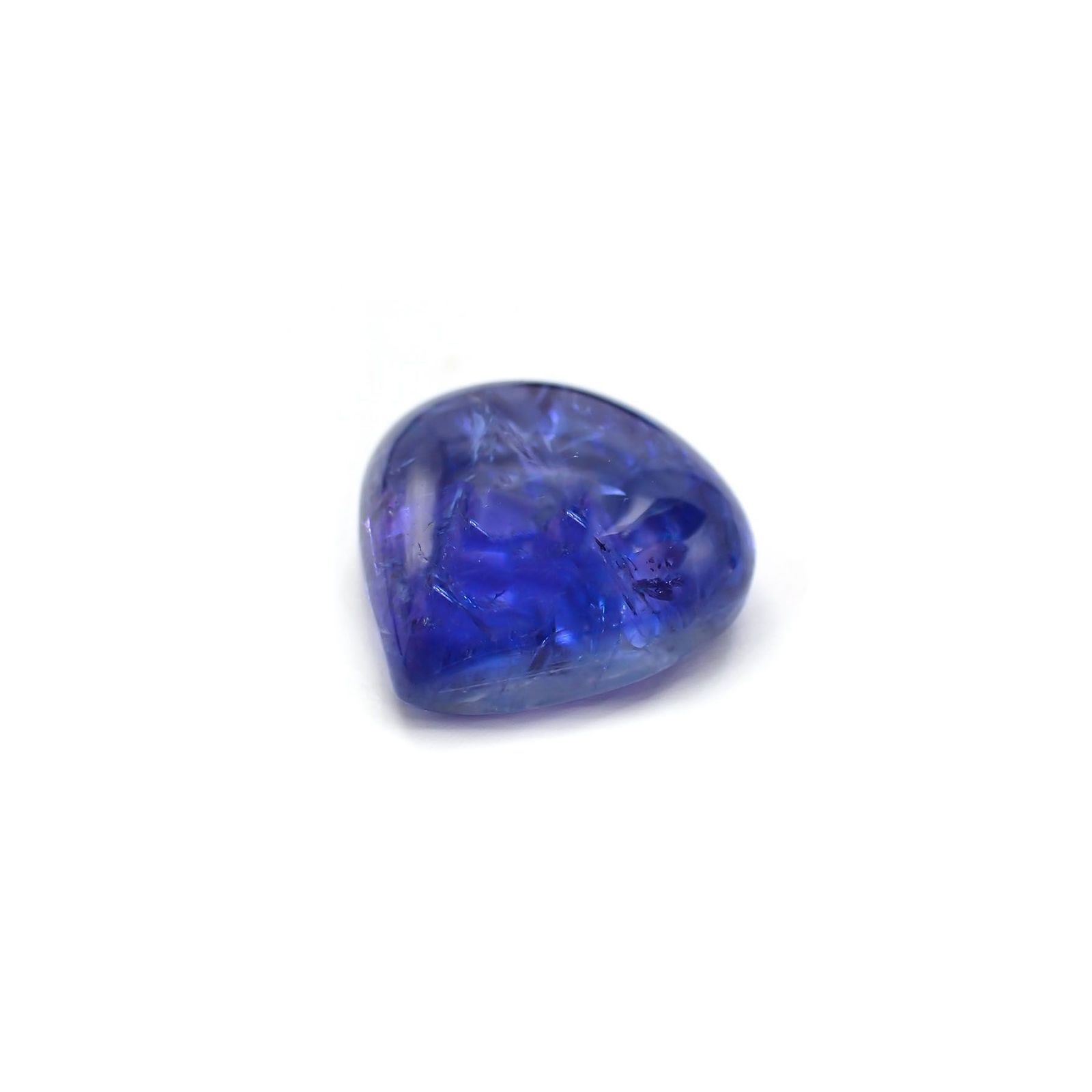 タンザナイト(宝石名タンザナイト)タンザニア産 識別済 9.18ct / 12.7x12.8mm前後 [231124269]