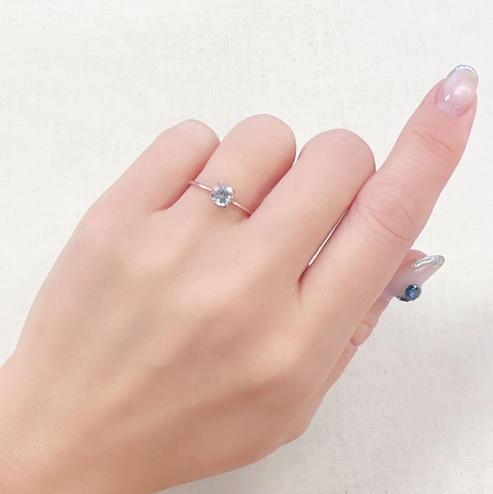 ダンビュライト(宝石名ダンブライト)メキシコ産 0.56ct 識別済[230722600]5.1x5.1mm前後