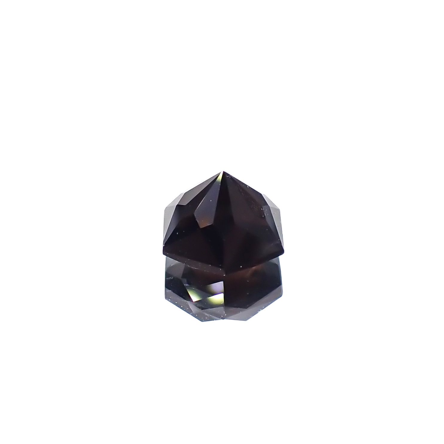 ◇ヘキサゴンカット◇モリオン チベット産 2.20ct[240427367]7.9x7.9mm前後