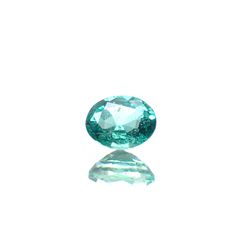 ブルーエメラルド(ブルーグリーンベリル) ザンビア産 0.33ct [250430283]5x3.9mm前後