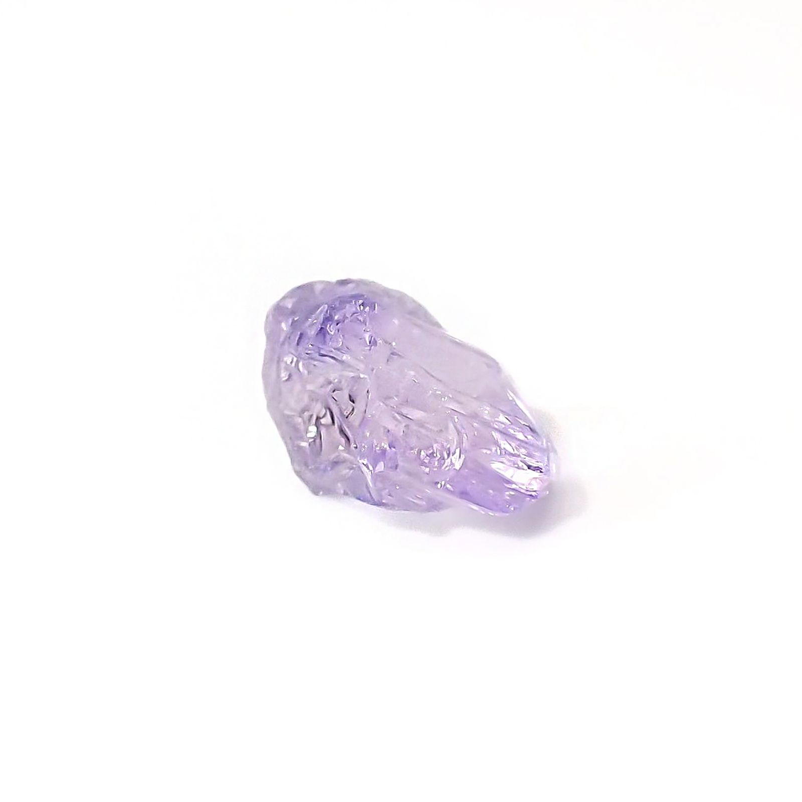 バイカラータンザナイト 原石 タンザニア産 2.52ct / 9x7.1mm前後 [260424982]