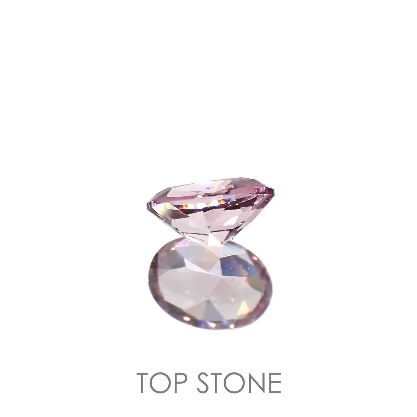 カラーシフトマラヤガーネット(宝石名ガーネット)タンザニア産 0.18ct 識別済[220616427]4x2.9mm前後