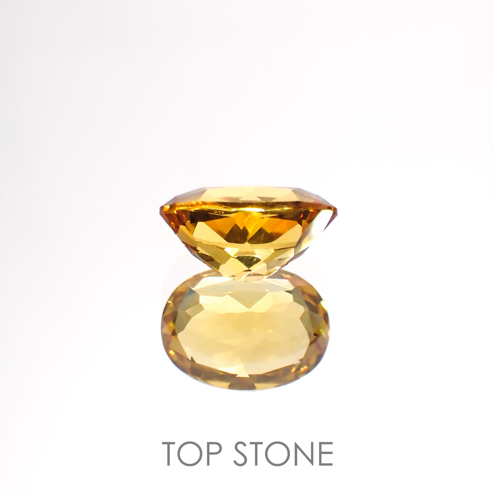 ゴールデンベリル(宝石名ゴールデン・ベリル)ブラジル産 1.15ct 識別済[220114228]8.1x6.2mm前後
