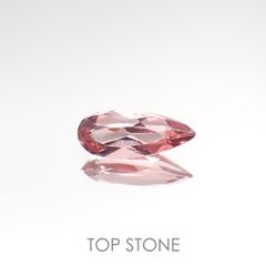 ピンクアパタイト(宝石名アパタイト) ブラジル産 0.80ct 識別済[210812460]9.7×3.9mm前後