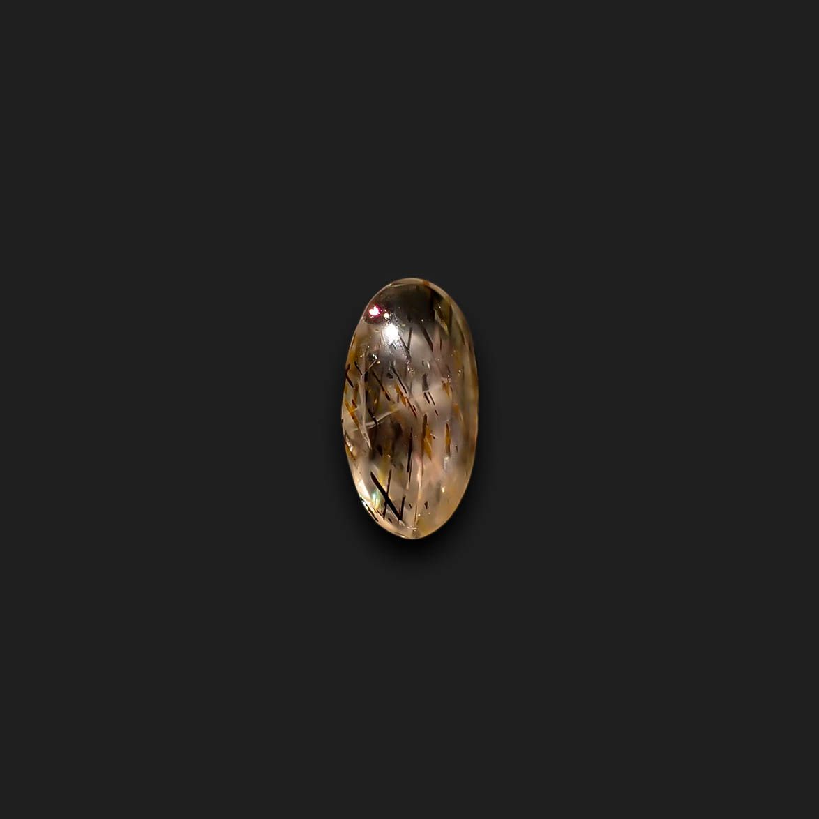 レインボーラティスサンストーン オーストラリア産 1.63ct[231225236]11.8x6.1mm前後