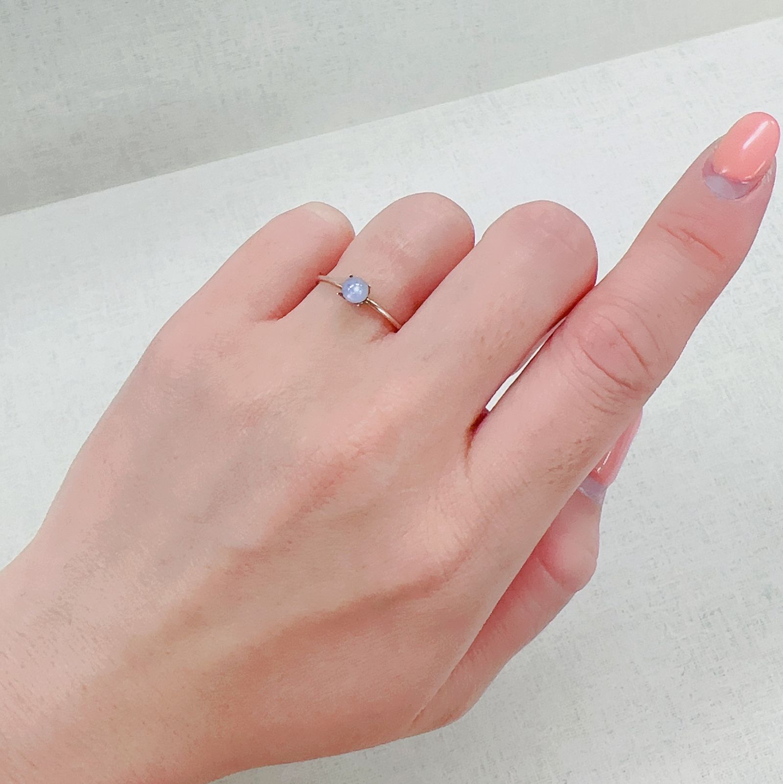 ブルースターサファイア(宝石名スター・サファイア)ビルマ産 0.64ct 識別済[230321215]4.4x3.9mm前後