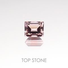 ピンクトルマリン(宝石名ピンク・トルマリン) ブラジル産 0.54ct 識別済[20106470]5.1×4mm前後