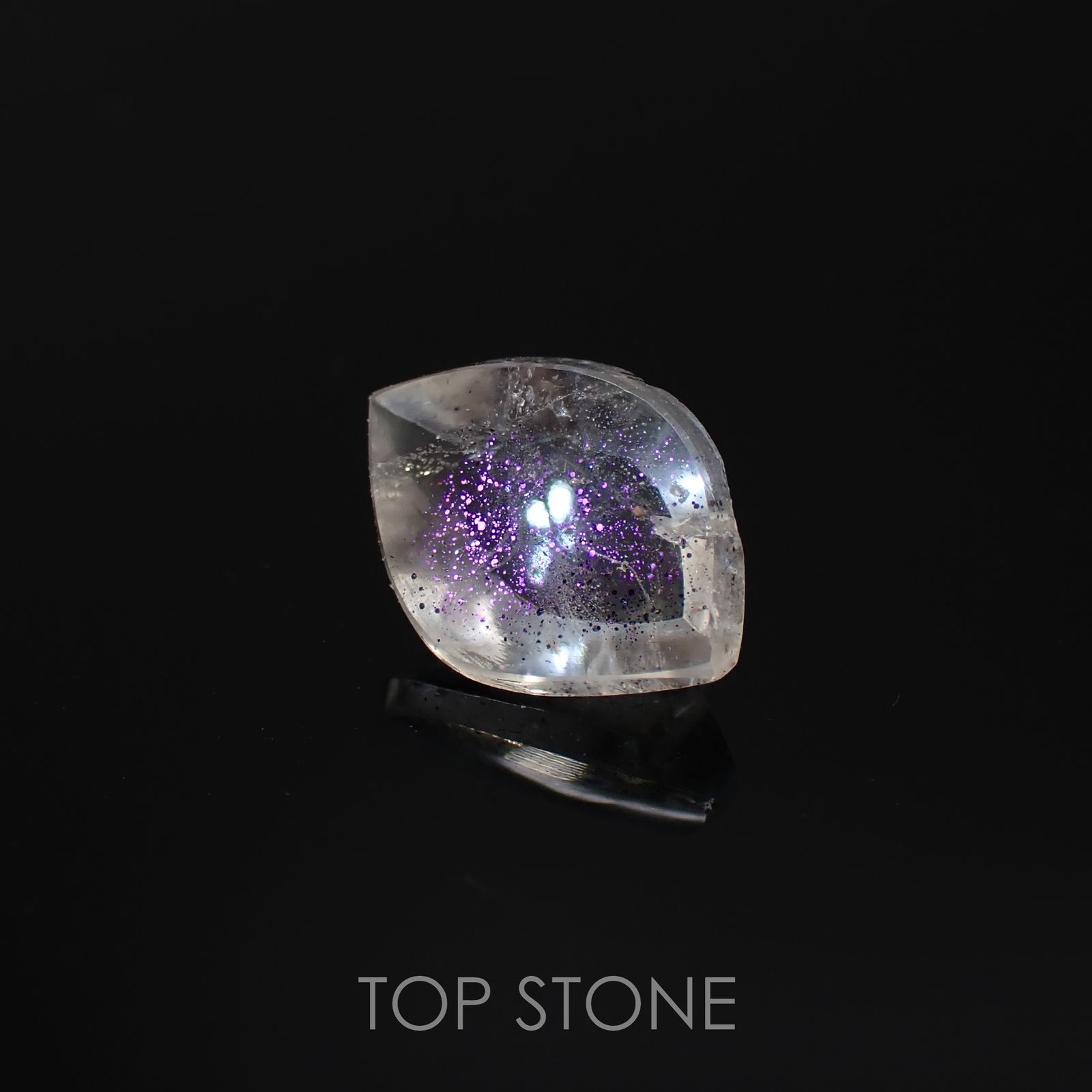 ティンカーベルクォーツ ブラジル産 1.38ct[220717045]9.8x6.9mm前後